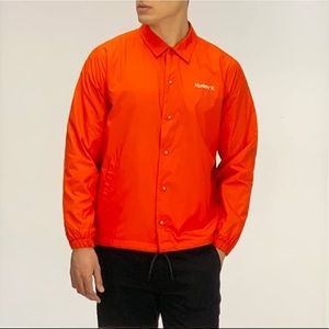 🌺Hurley Siege Coaches Jacket ~NEW~ FINAL SALE PRICE $20 FIRM!